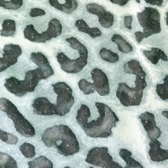 *SOLD* Express Leopard Burnout Top - Picture 5 of 5
